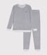 Pijama de terciopelo liso para adolescente