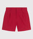 Shorts infantiles de algodón
