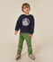 Sudadera de felpa para niño/niña azul SMOKING