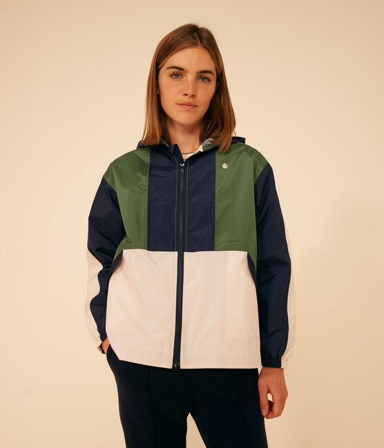 Cortavientos de mujer blanco AVALANCHE/ MULTICO