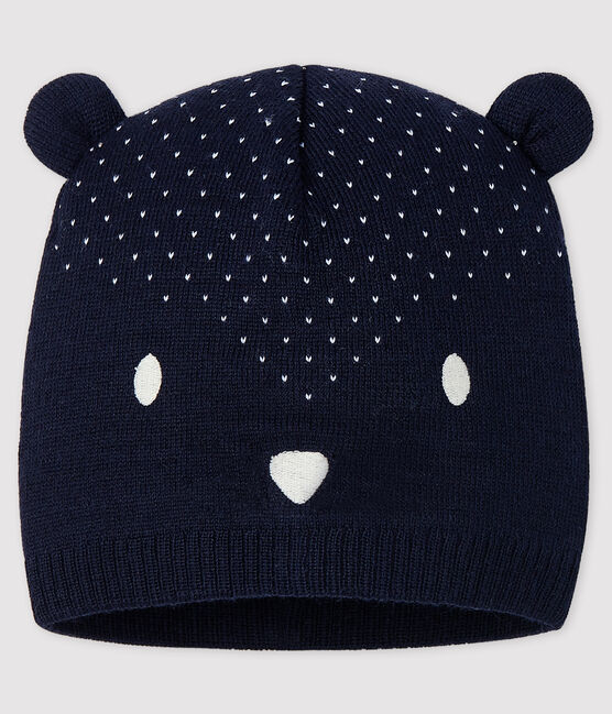 Gorro para bebé niña/niño azul SMOKING