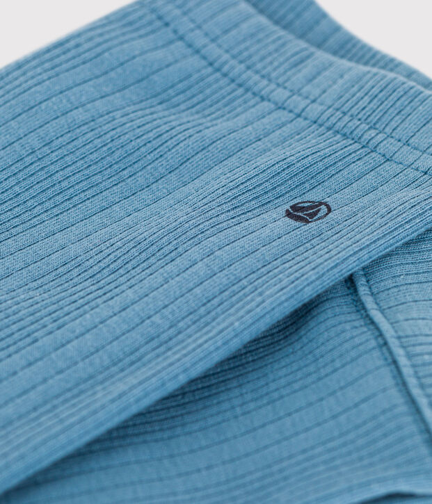 Leggings de algod&oacute;n para beb&eacute; azul