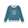 Sudadera niña azul Mozaik