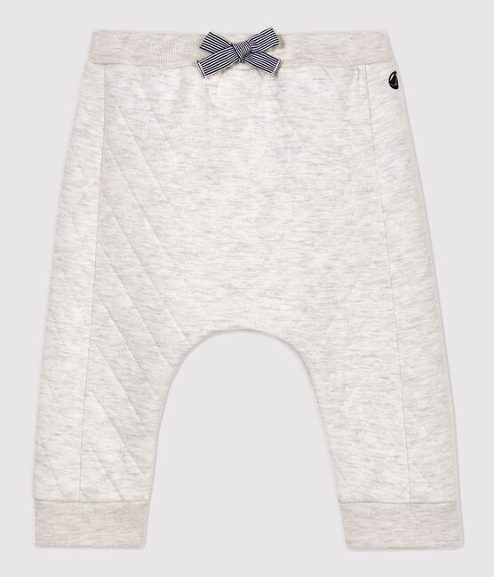 Pantalón acolchado de bebé beige MONTELIMAR CHINE