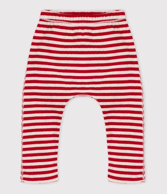 Pantalón de tejido túbico a rayas de bebé STOP/ MONTELIMAR