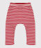 Pantalón de tejido túbico a rayas de bebé STOP/ MONTELIMAR