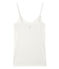 Camiseta de tirantes de mujer en algodón ligero blanco Lait