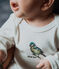 Lote de 3 bodis de manga larga para bebé niño Petit Bateau x Deyrolle variante 1