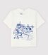 Camiseta de manga corta de algodón de bebé niño