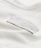 Camiseta bebé niño liso blanco MARSHMALLOW