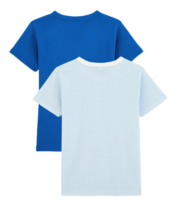 Par de camisetas para ni&ntilde;o multicolor