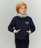 Sudadera con cremallera reversible para niño azul SMOKING