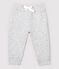 Pantalón de felpa de bebé gris POUSSIERE CHINE