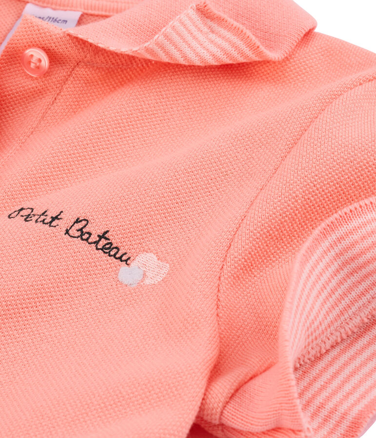 Vestido infantil para ni&ntilde;a rosa