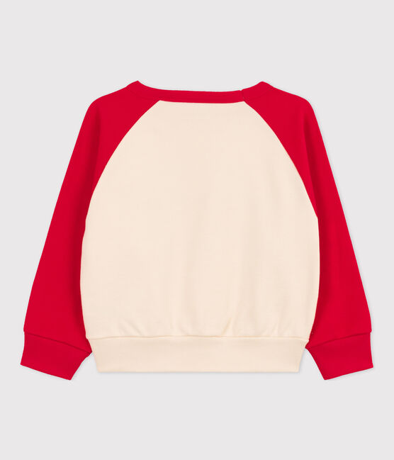 Sudadera de felpa para niño/niña rojo PEPS/blanco AVALANCHE