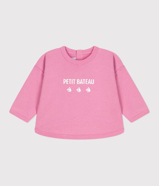 Sudadera de algodón con estampado de Petit Bateau vintage para bebé BOUDOIR