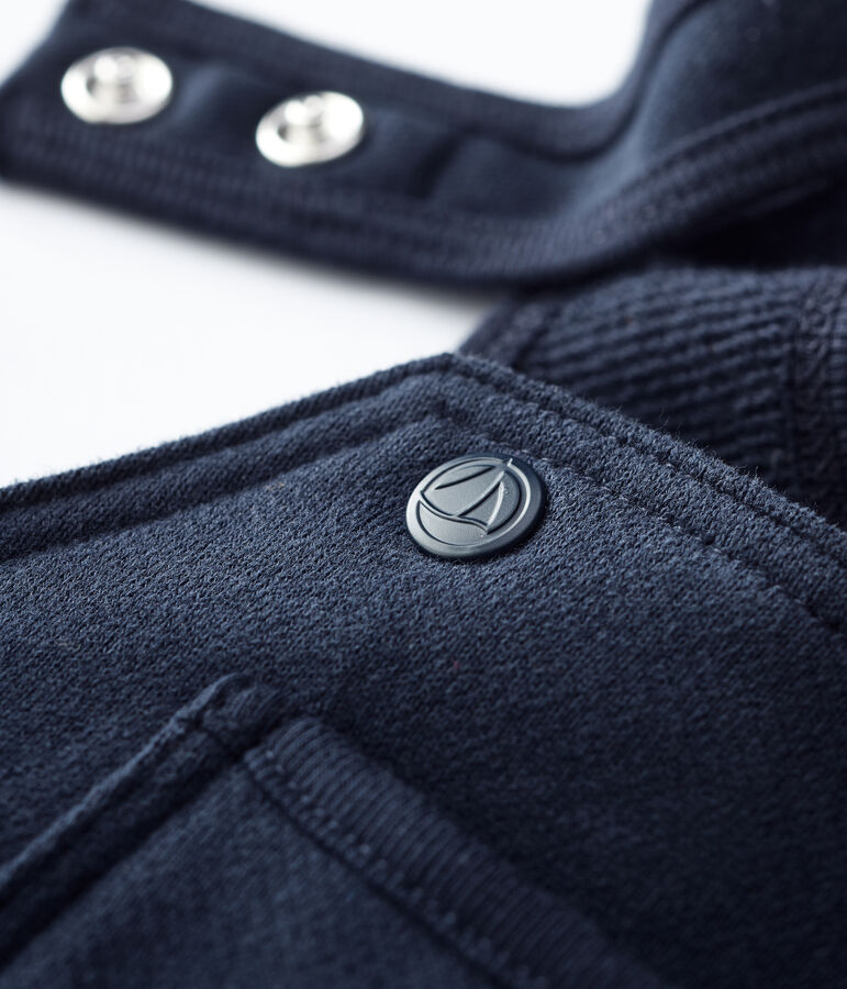 Peto de mulet&oacute;n de beb&eacute;. azul