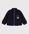 Chaqueta infantil de sherpa azul SMOKING