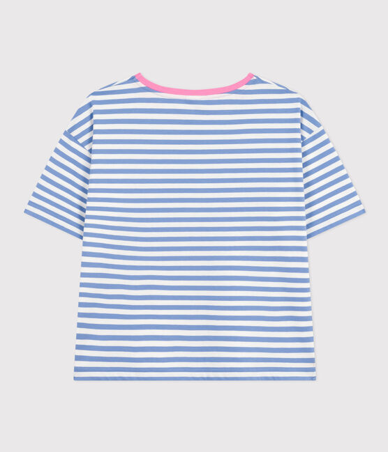 Camiseta la Boxy de algodón de mujer GAULOISE/ MARSHMALLOW