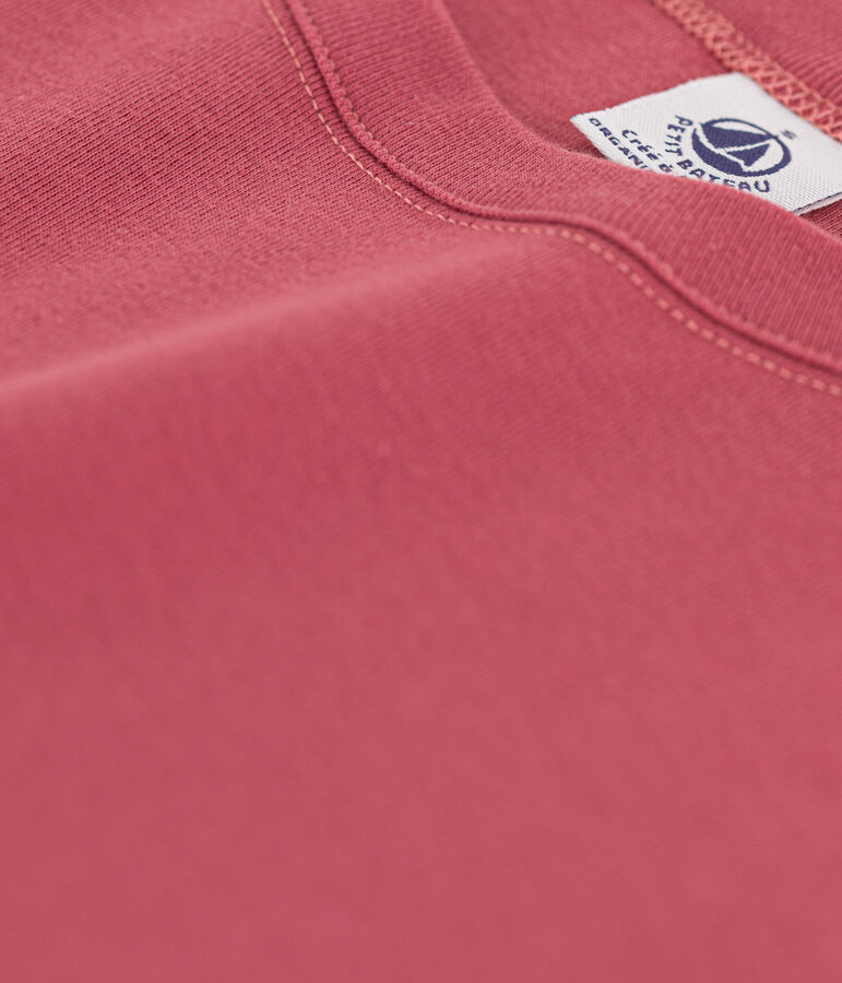 Camiseta L'ICONIQUE de algod&oacute;n con cuello redondo para mujer rosa