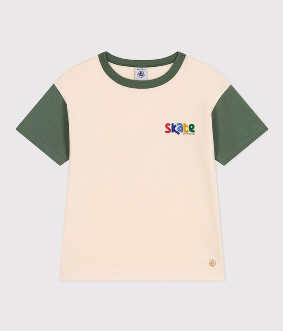 Camiseta estampada de jersey para niño AVALANCHE/ CROCO