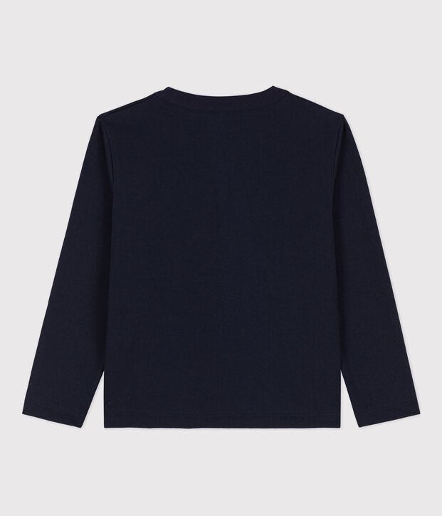 Camiseta estampada de manga larga para ni&ntilde;o SMOKING