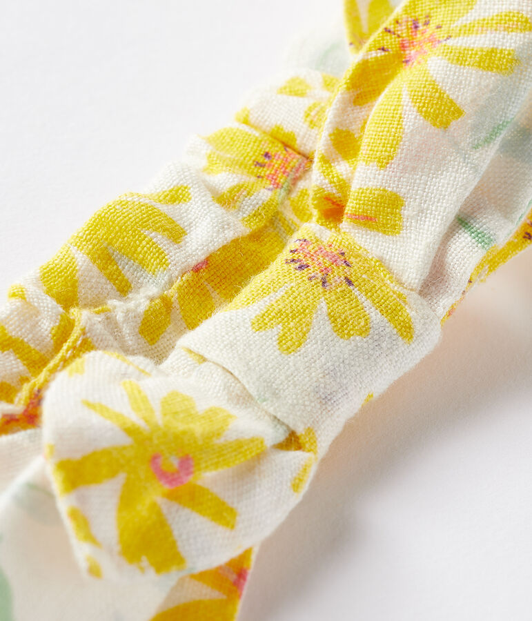 Cinta de pelo beb&eacute; ni&ntilde;a blanco/multicolor