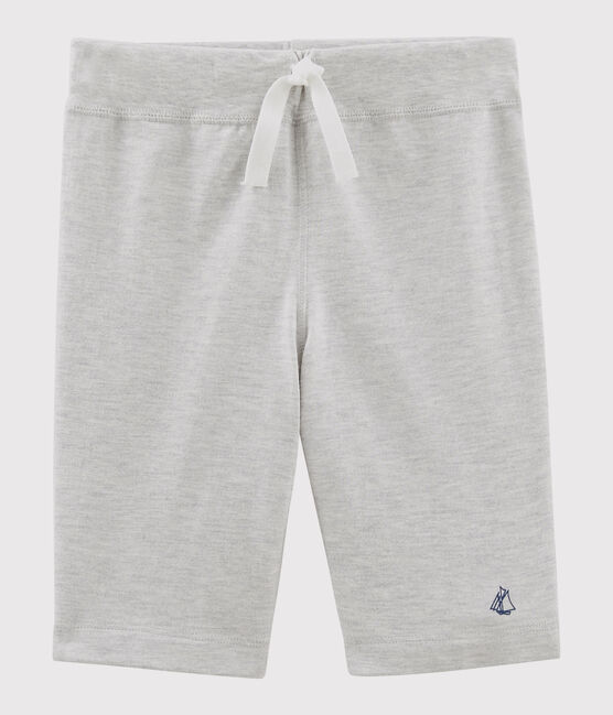 Bermudas de punto medio para niño gris POUSSIERE CHINE