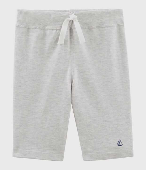 Bermudas de punto medio para ni&ntilde;o gris