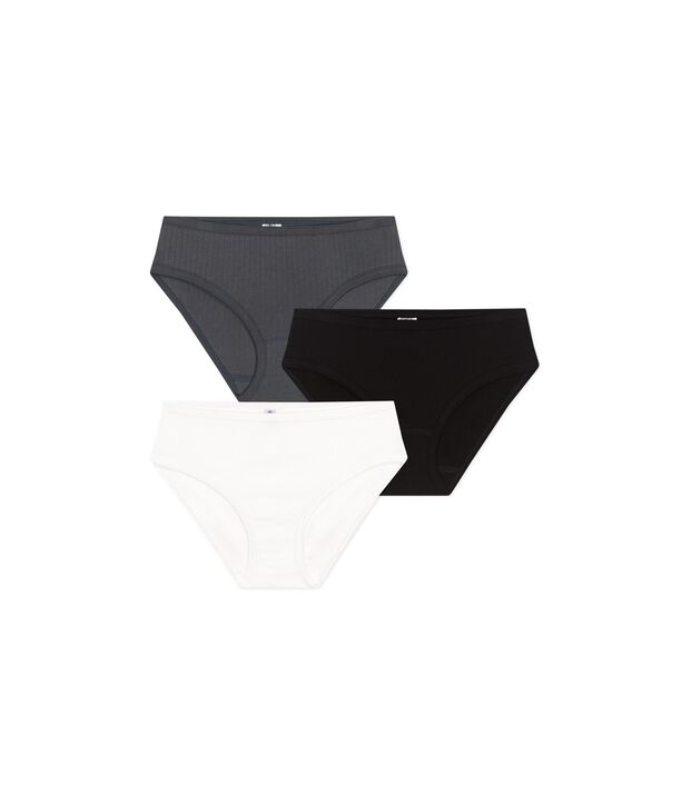 Lot de 3 culottes  en coton multicolor