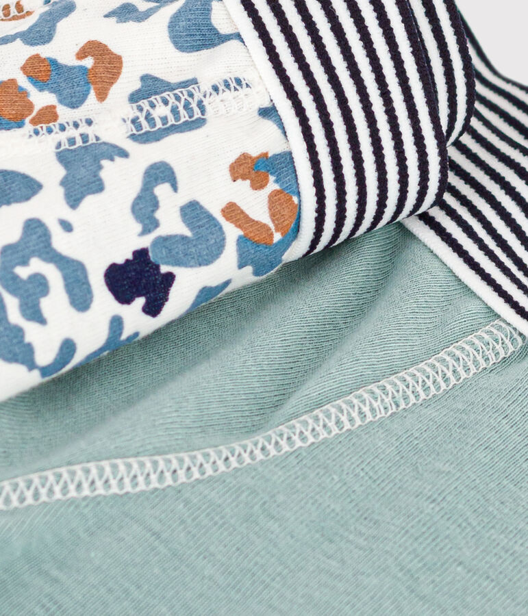 Juego de 2 b&oacute;xers de algod&oacute;n para ni&ntilde;o multicolor