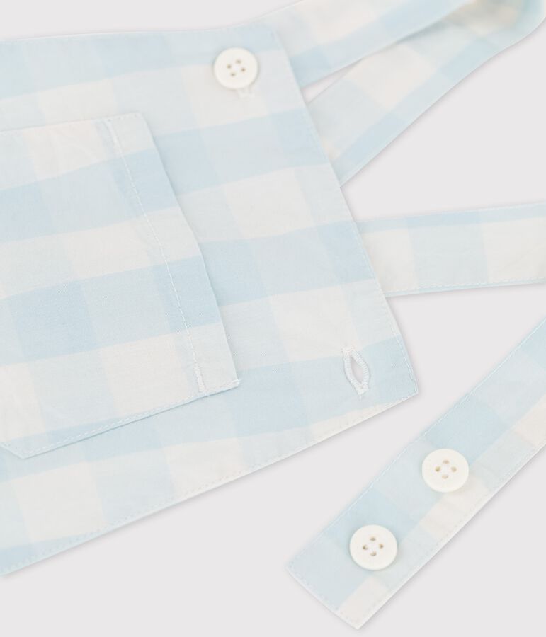 Peto corto de popelina de beb&eacute; BOLDAIR/blanco