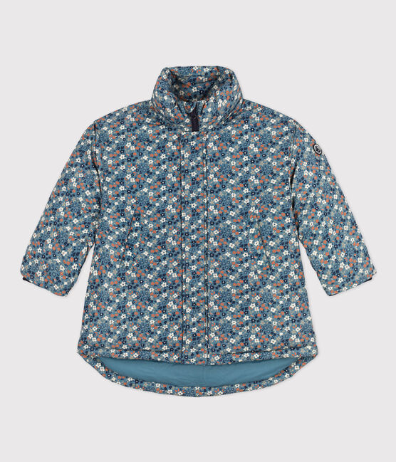 Chaqueta acolchada semilarga estampada para niña ROVER/ MULTICO