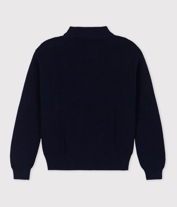 Jersey de punto ingl&eacute;s de algod&oacute;n para mujer SMOKING