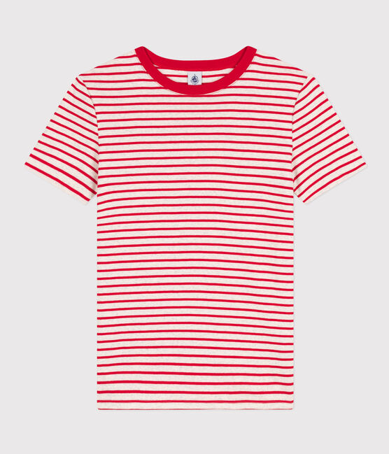 Camiseta LA ICONICA de algodón con cuello redondo para mujer MONTELIMAR/ PEPS