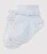 Calcetines niña con puntilla