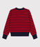 Jersey de lana y algodón con rayas marineras para mujer rojo TERKUIT/ SMOKING