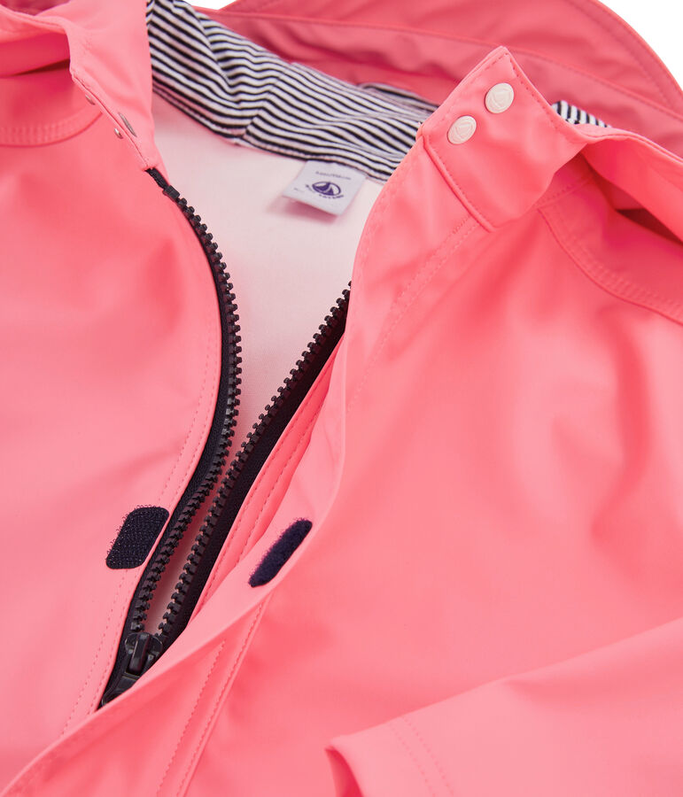 Chubasquero para ni&ntilde;o y ni&ntilde;a rosa