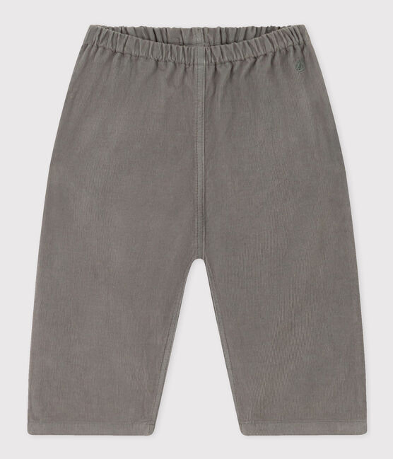 Pantalón de terciopelo fino para bebé verde THUYA