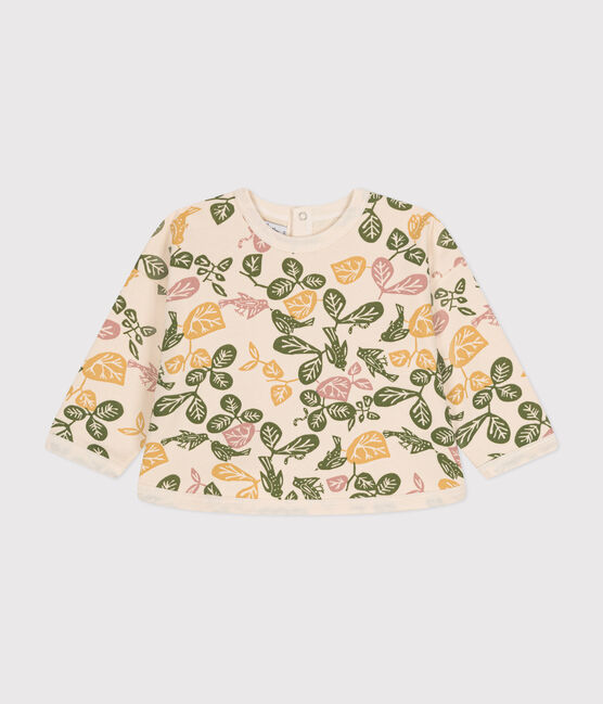 Sudadera de muletón de bebé blanco AVALANCHE/ MULTICO
