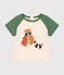 Camiseta de manga corta de punto fino para bebé AVALANCHE/ PALMERAIE