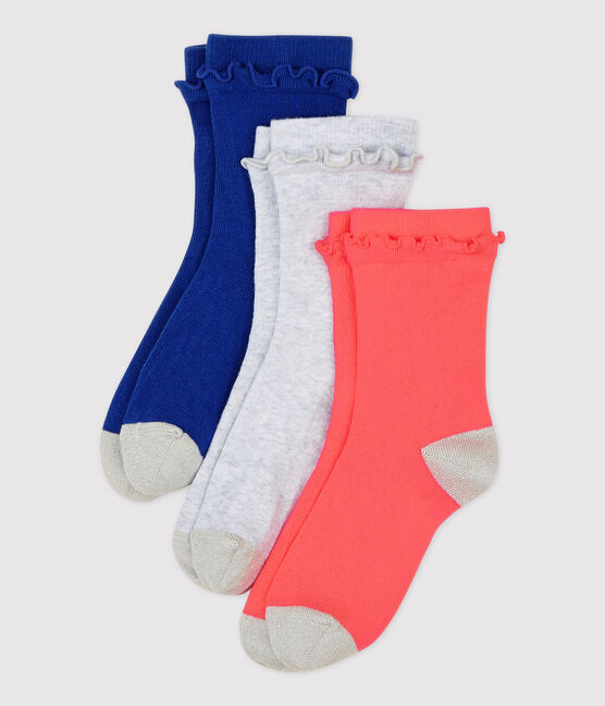 Juego de 3 pares de calcetines de niña variante 1