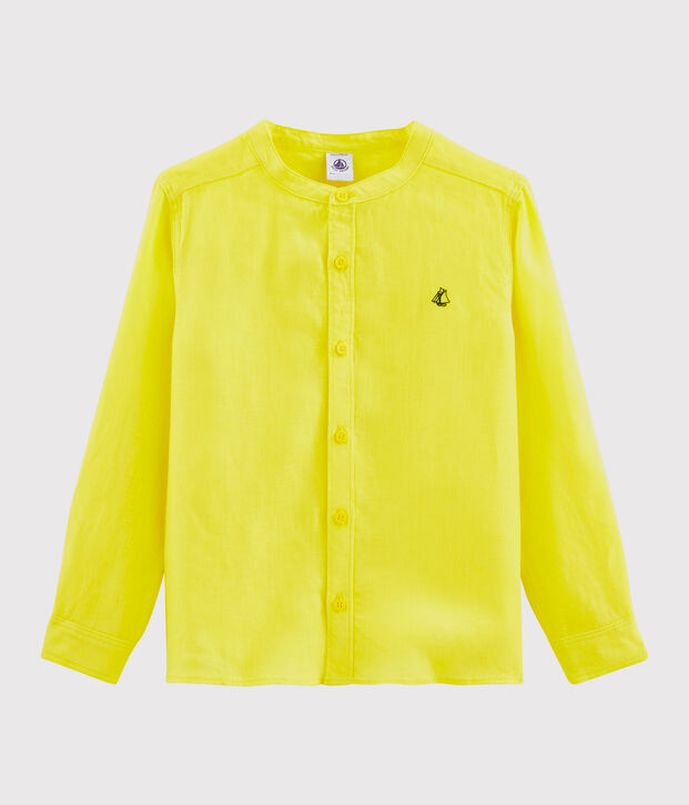 Camisa de ni&ntilde;o amarillo