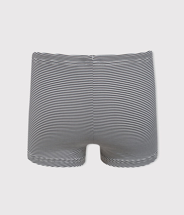 Traje de ba&ntilde;o UPF 50+ de beb&eacute; azul/blanco