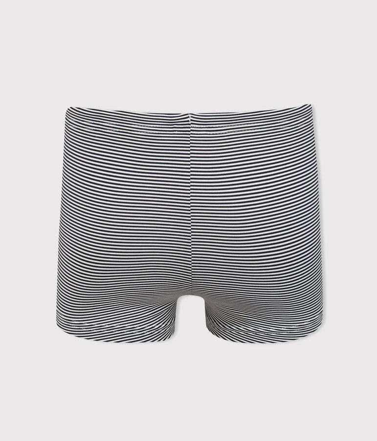 Traje de ba&ntilde;o UPF 50+ de beb&eacute; azul/blanco