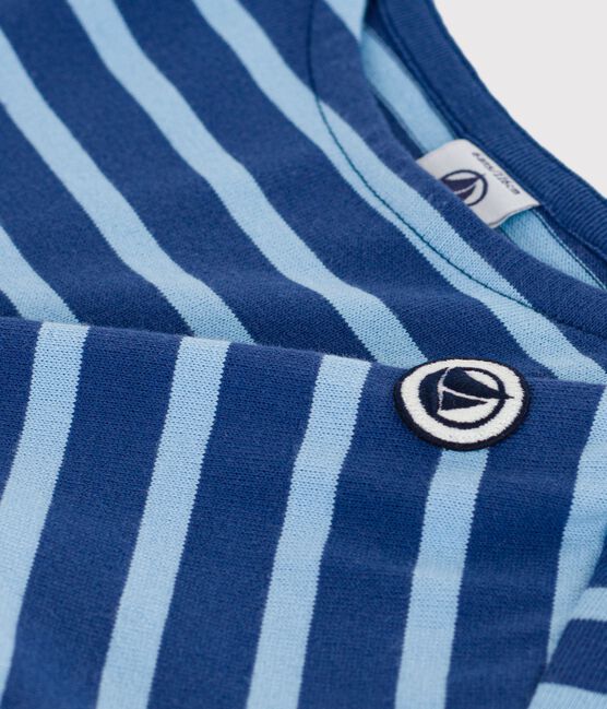 Marinera infantil de algodón a rayas CREPUSCULE/ FLO