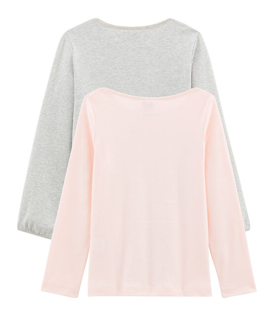 Juego de dos camisetas de niña variante 1