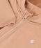 Sudadera con capucha para bebé beige VINTAGE