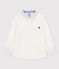 Camisa estampada de niño beige COQUILLE/gris MAKI