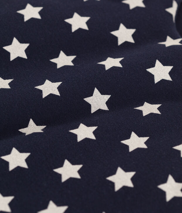 Saco de algod&oacute;n con estrellas TOG 2 azul/blanco
